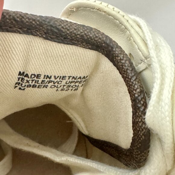 Michael Michael Kors Women's Mabel Trainers Lace-up Sneakers Size 7 Vanilla - Picture 14 of 16